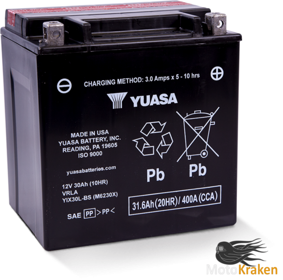 Bateria Yuasa YIX30L-BS